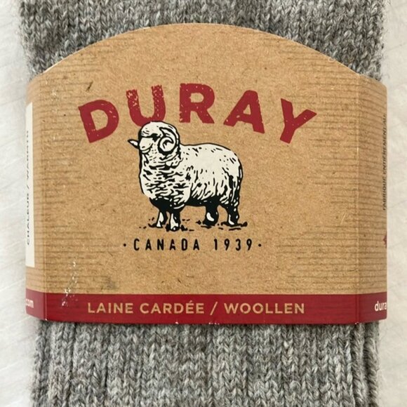 NWT wool Gray Casual Crew Socks sock size XL - Picture 2 of 10